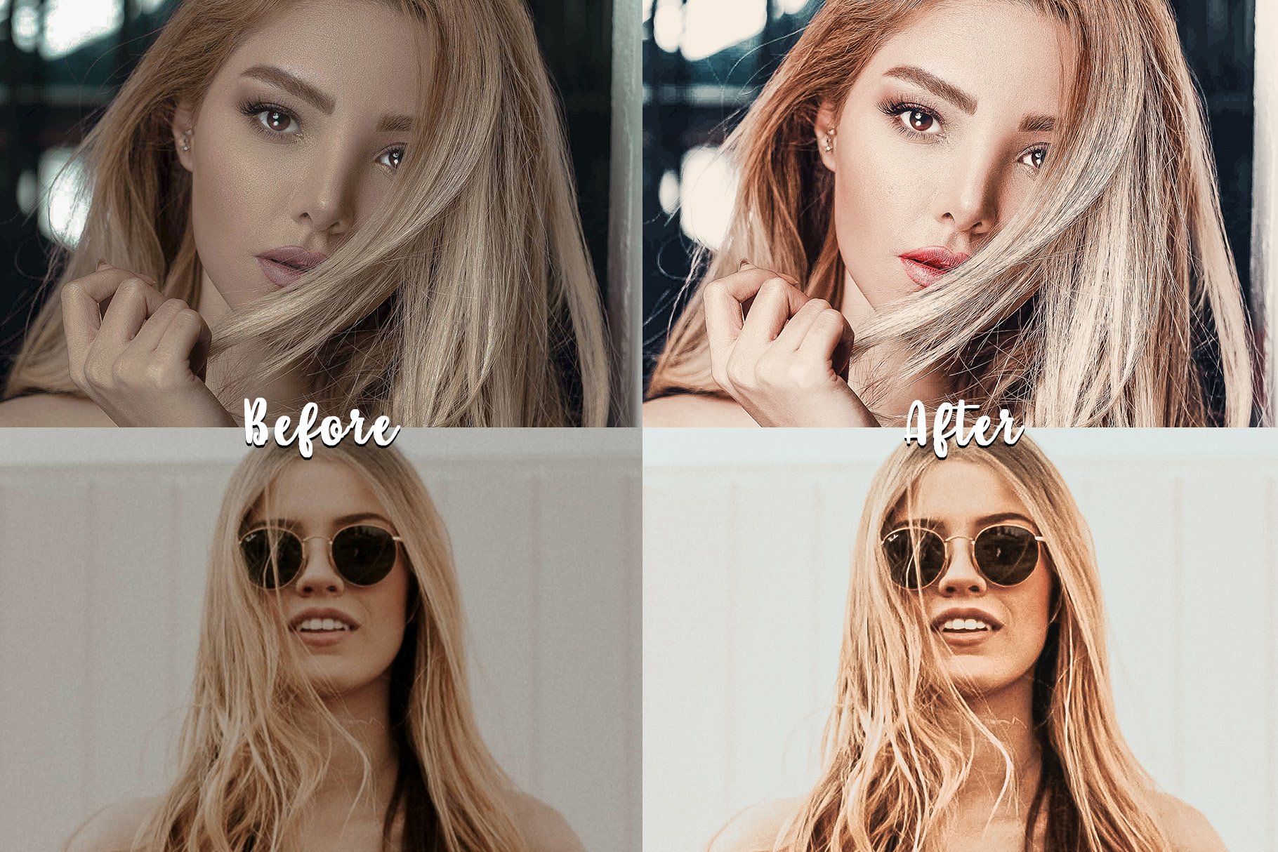 True Blonde - Lightroom Presets Packpreview image.