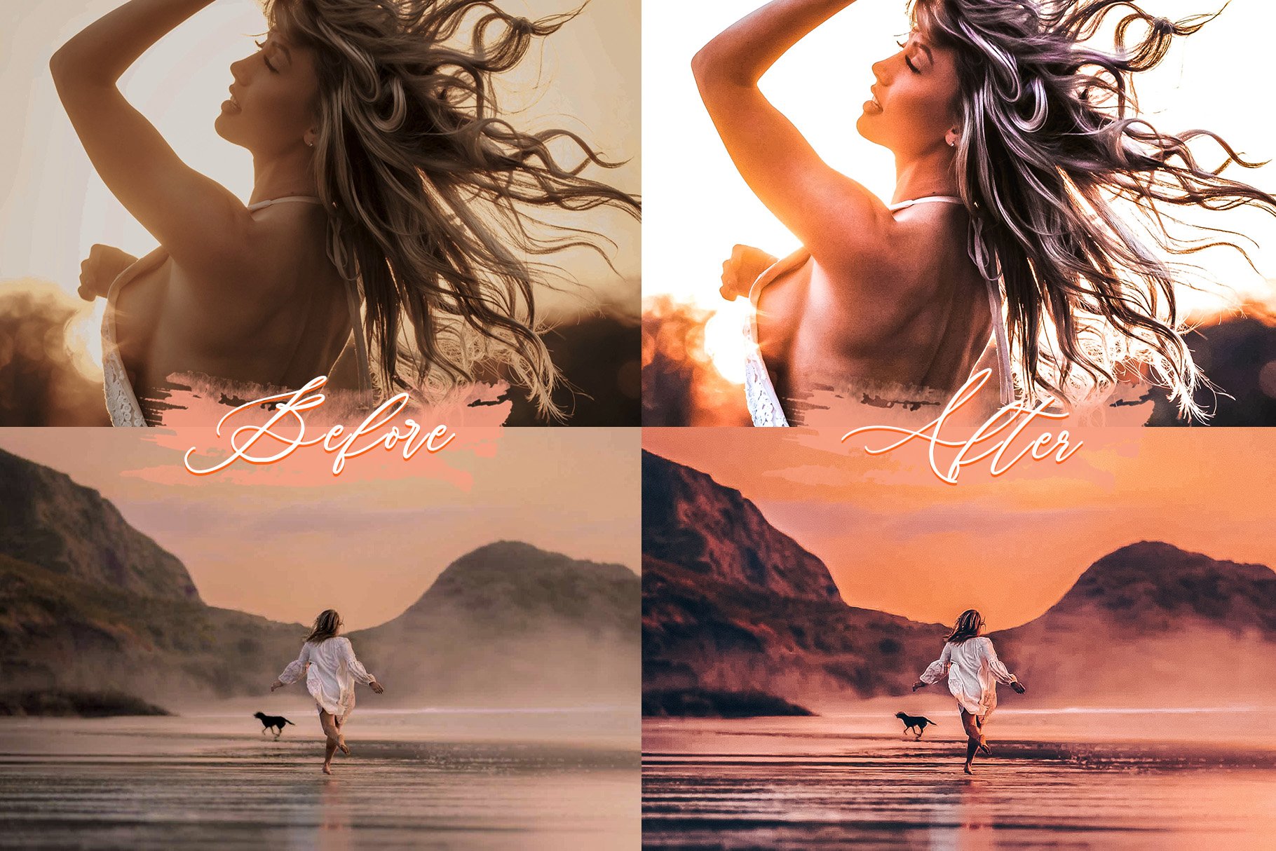 Sunset Glow - Lightroom Presets Packpreview image.