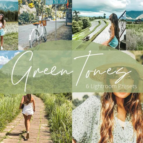 Green Tones - Lightroom Presets Packcover image.