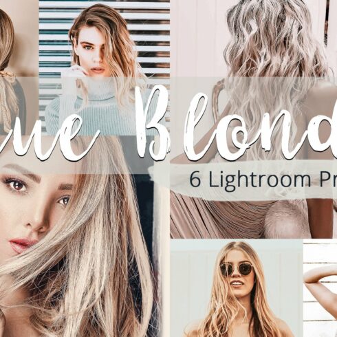 True Blonde - Lightroom Presets Packcover image.