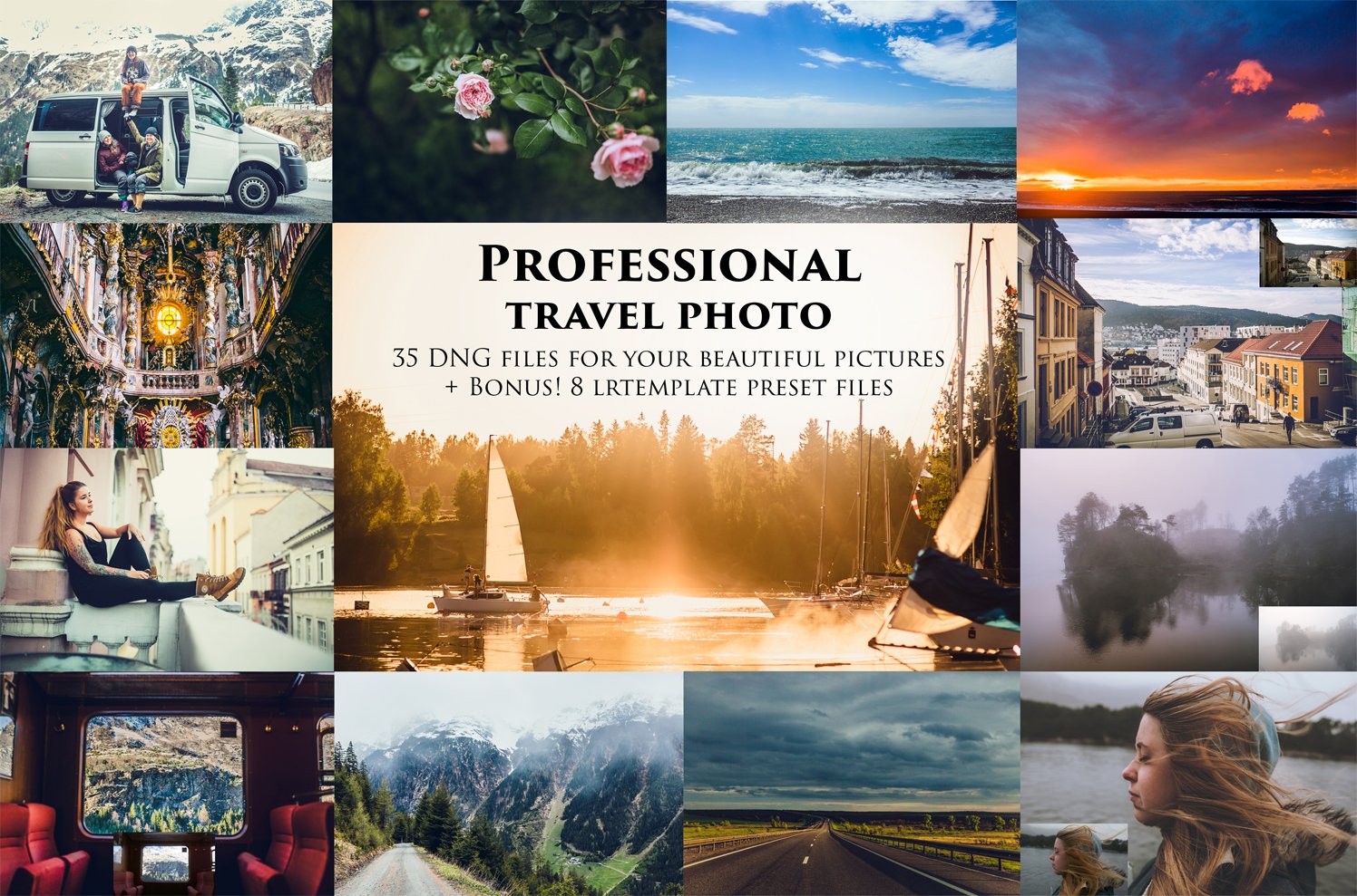 LIGHTROOM PRESETS - travel lifestylecover image.