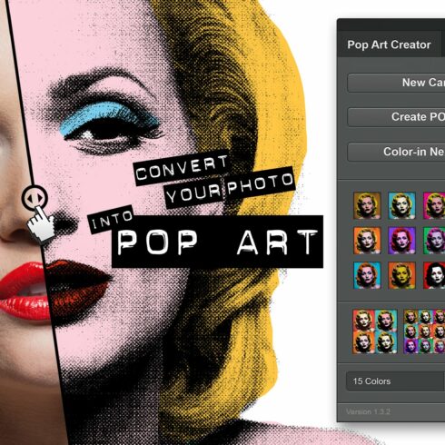 POP ART Creator Pro - PS Plugincover image.