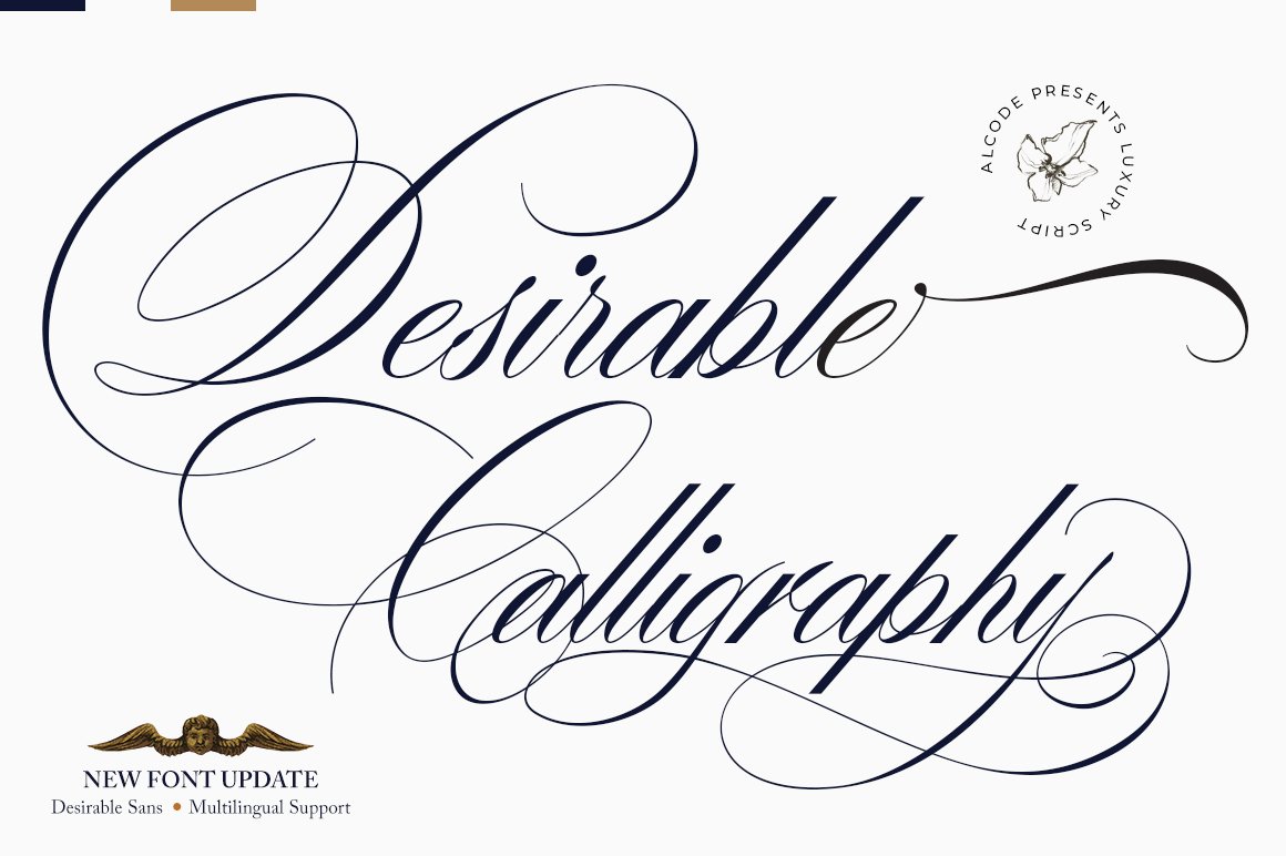 Desirable Calligraphy cover image.