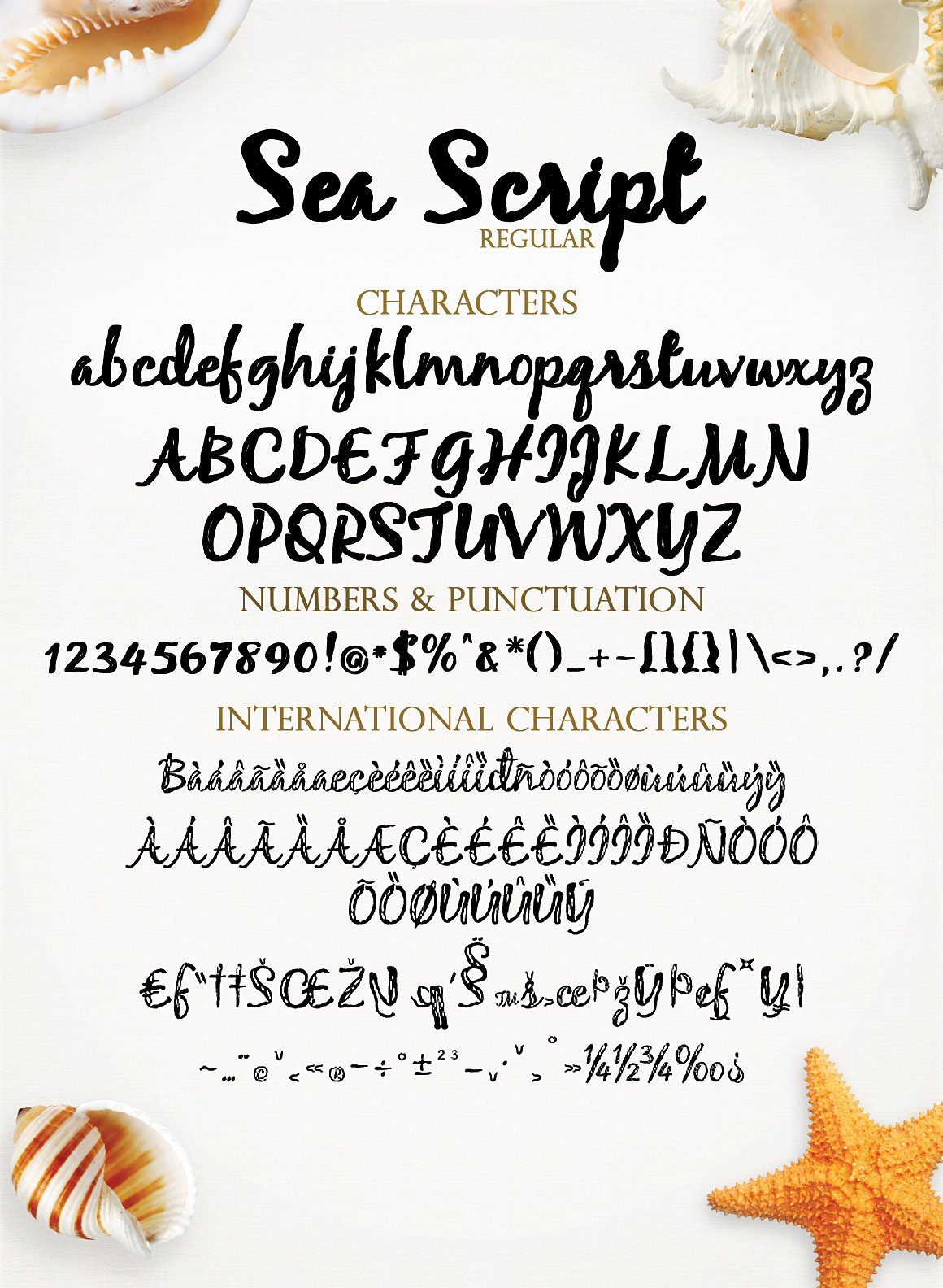 Seaweed Script preview image.