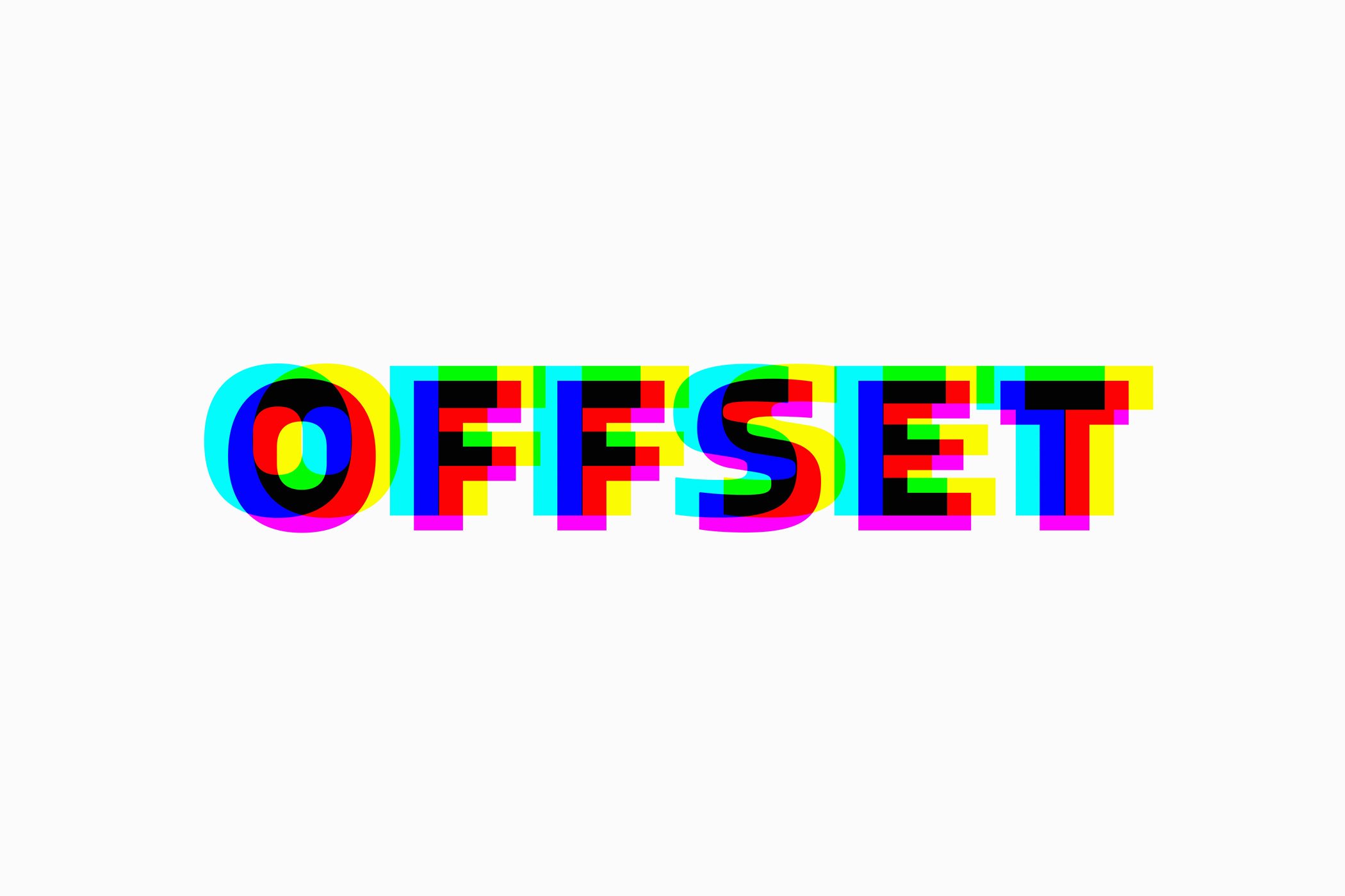 Anaglyphic Stereo Text Effectpreview image.