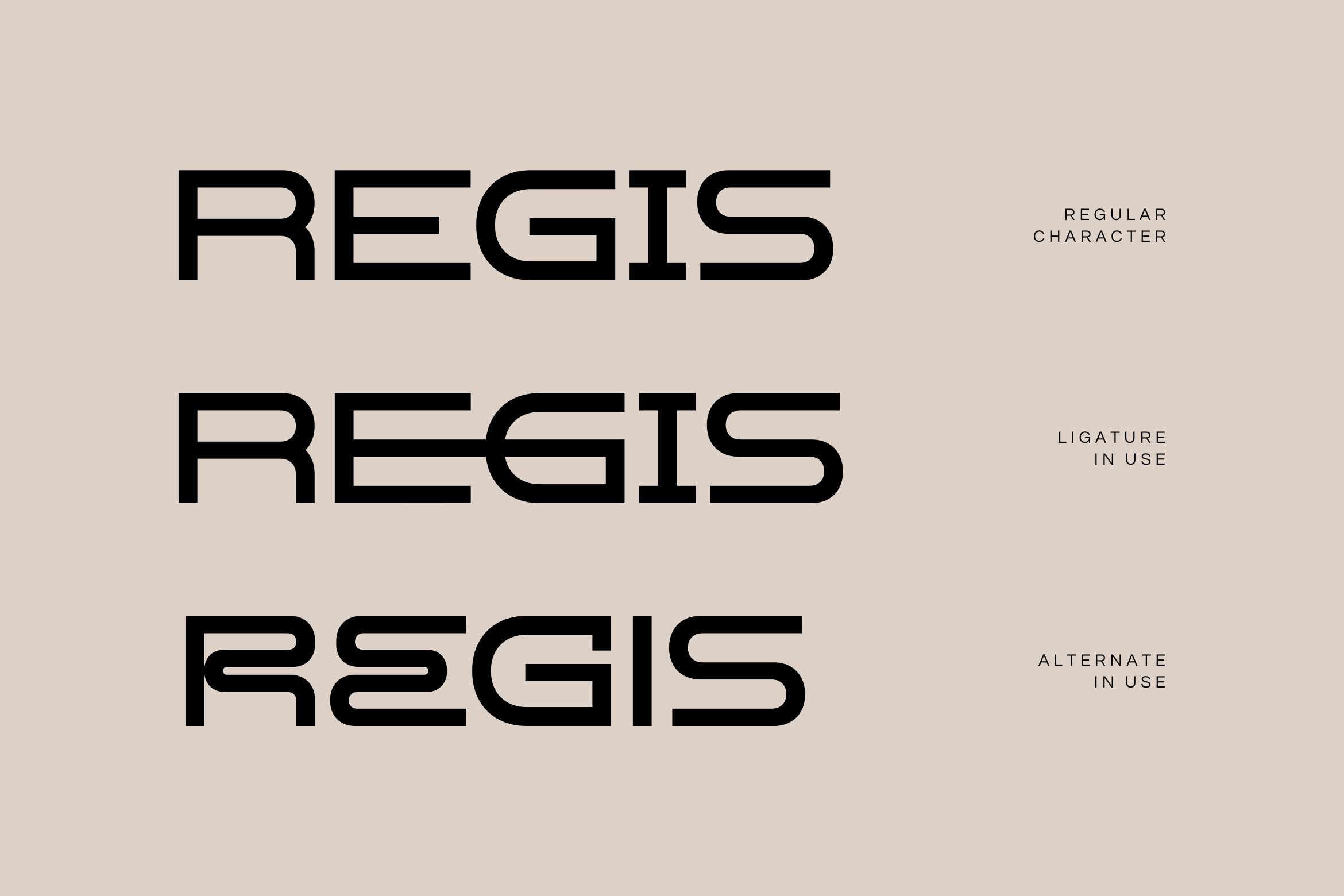 Digis Cosmo-Futuristic Display Font preview image.