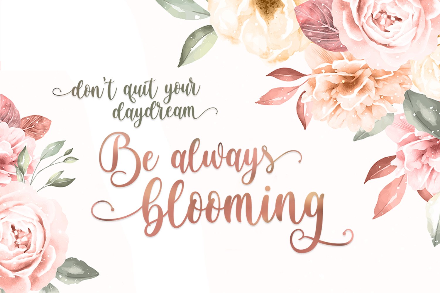 Brightside - Modern Calligraphy Font preview image.