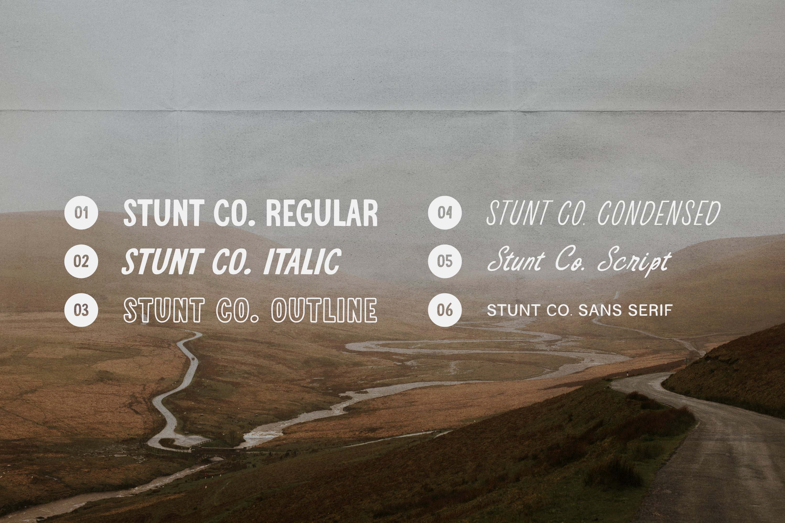 STUNT CO. Font Family + Extrapreview image.