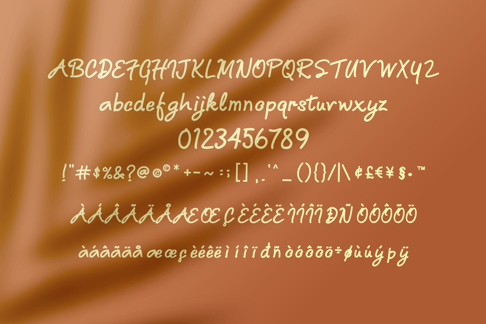 Sofler - Script Font preview image.