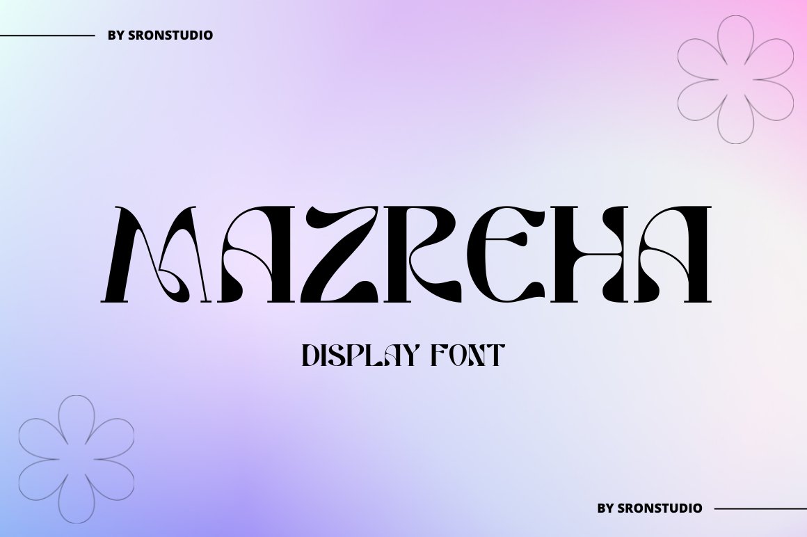 MAZREHA - Display Font cover image.