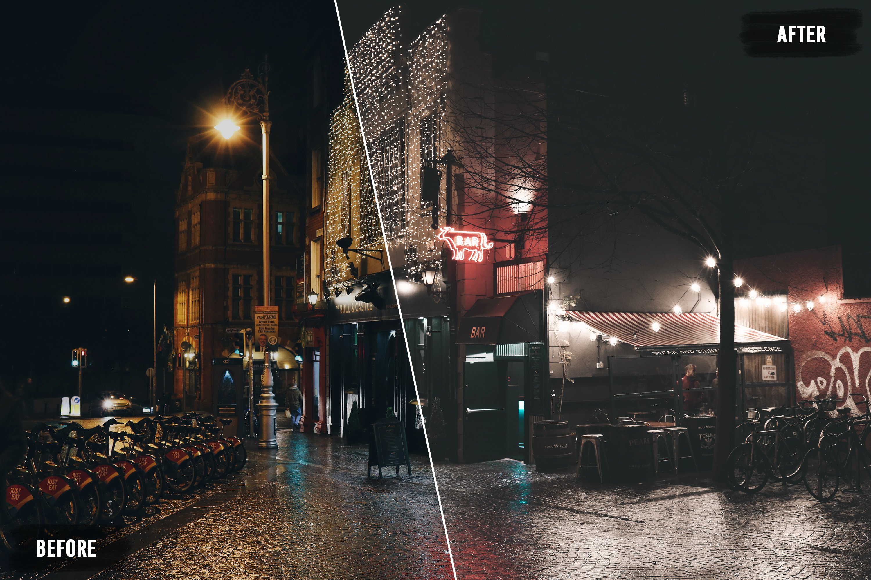 50 Night City Mobile Presets Packpreview image.