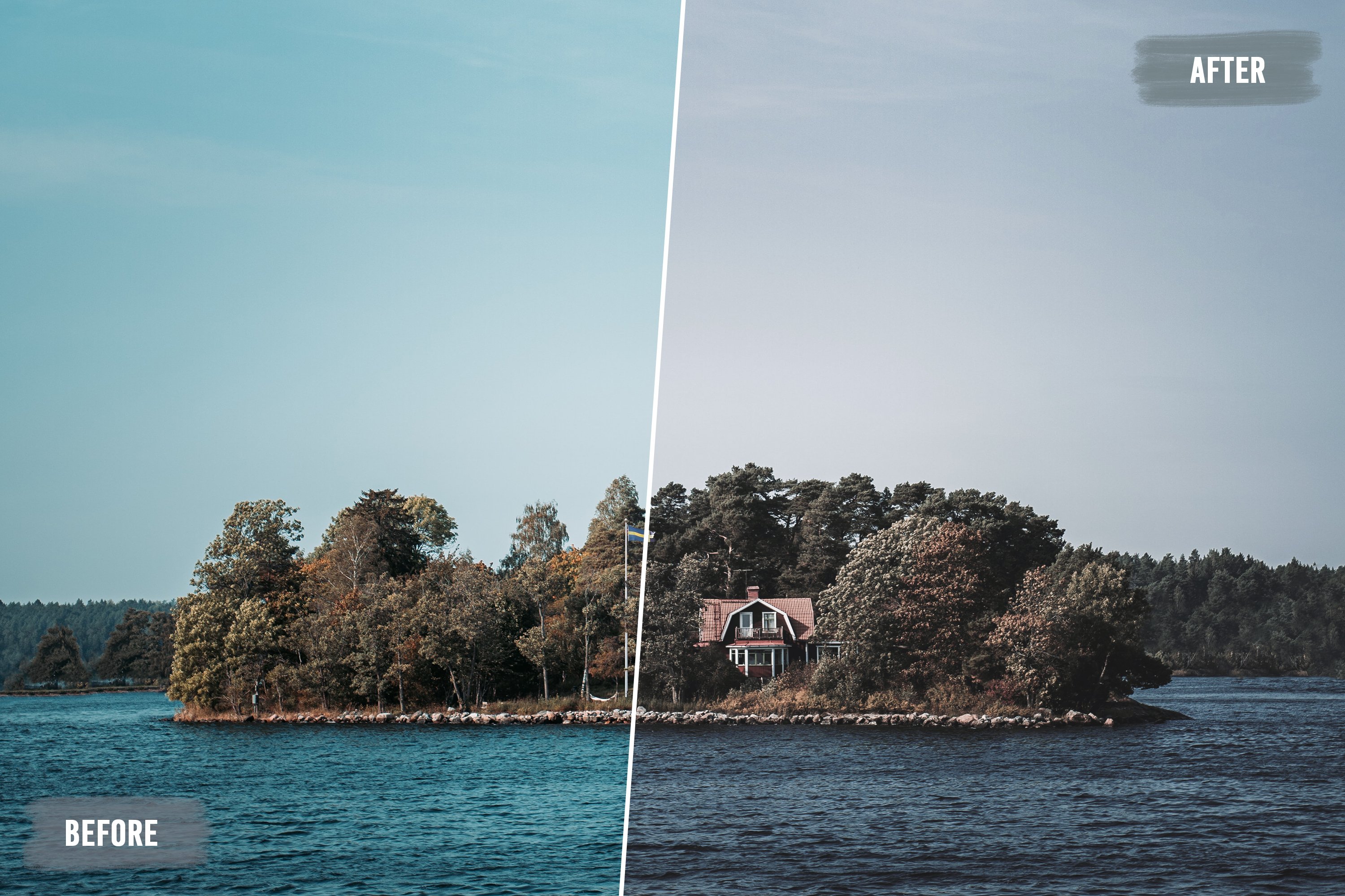 50 Stockholm LUTs Packpreview image.
