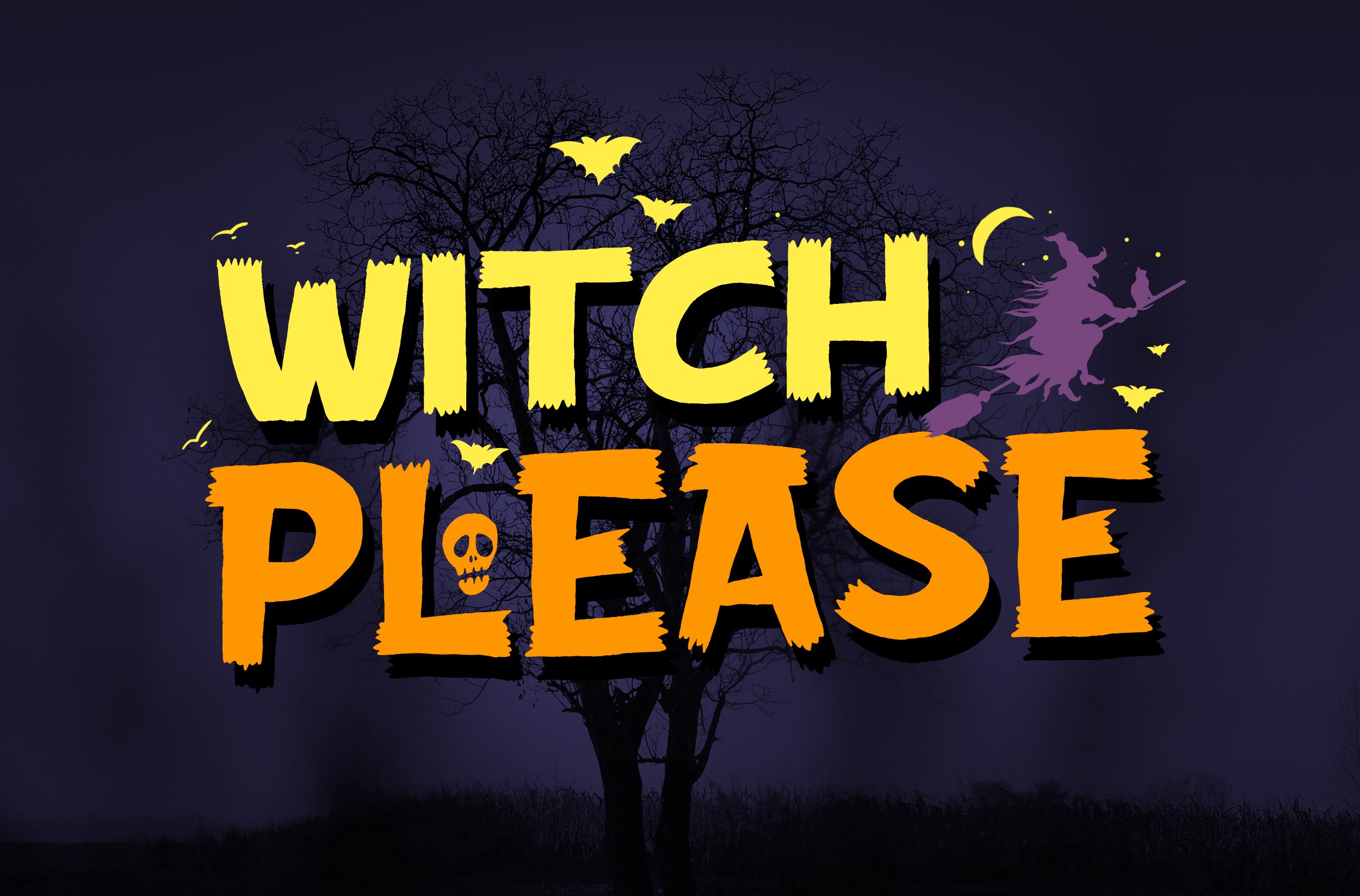 Halloween Rock! | Cute Horror Font preview image.