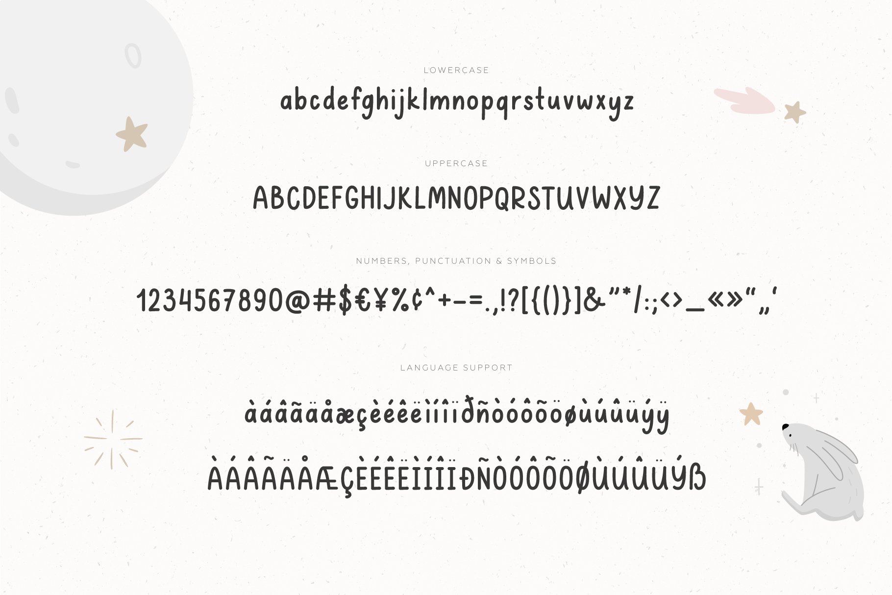 Magical time | Font duo preview image.