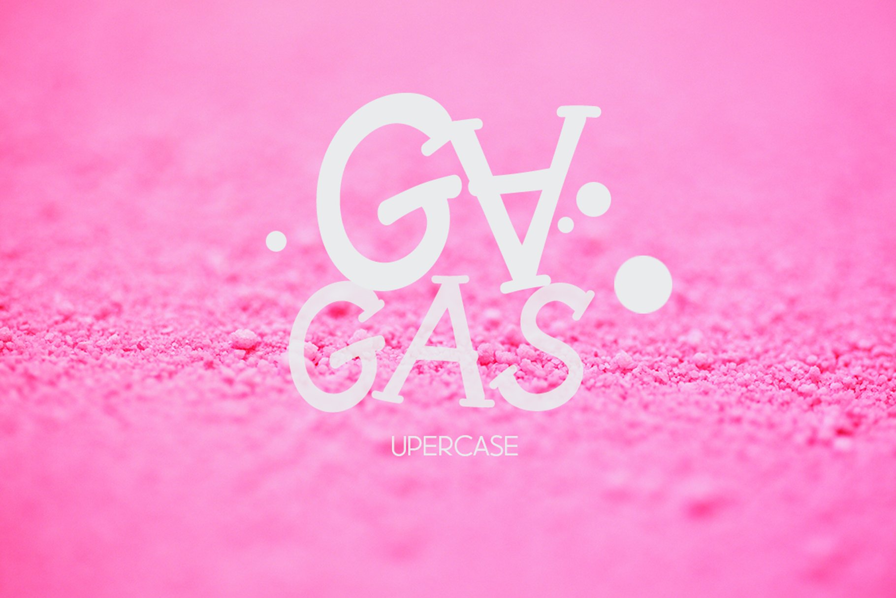 Gagas - Playful Display Font preview image.