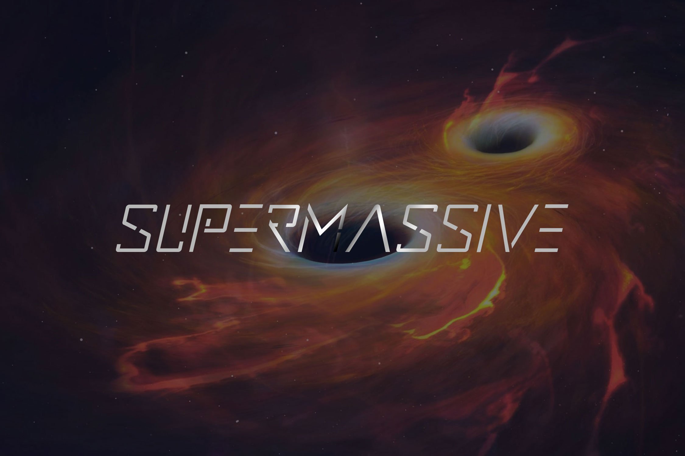 Andromeda - Space Futuristic Font preview image.