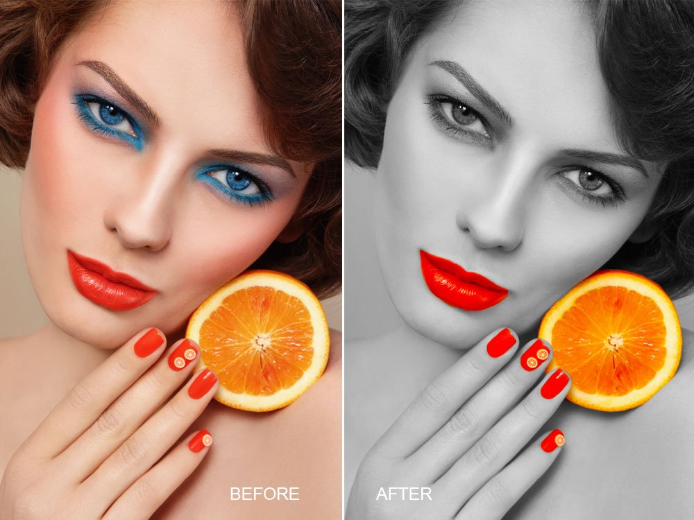 Selective Color Photoshop Actionpreview image.