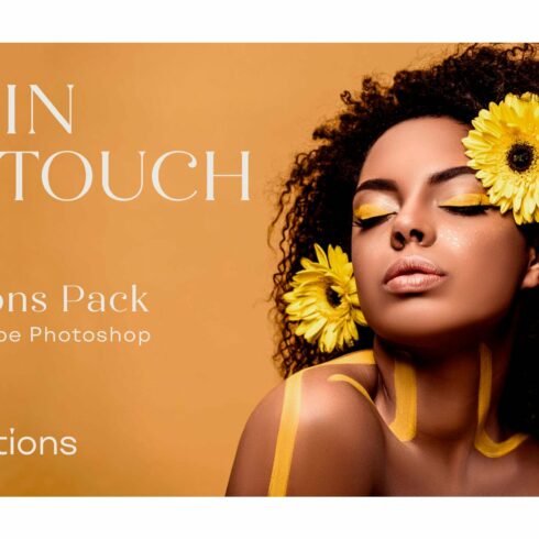 Skin Retouch Actions Packcover image.