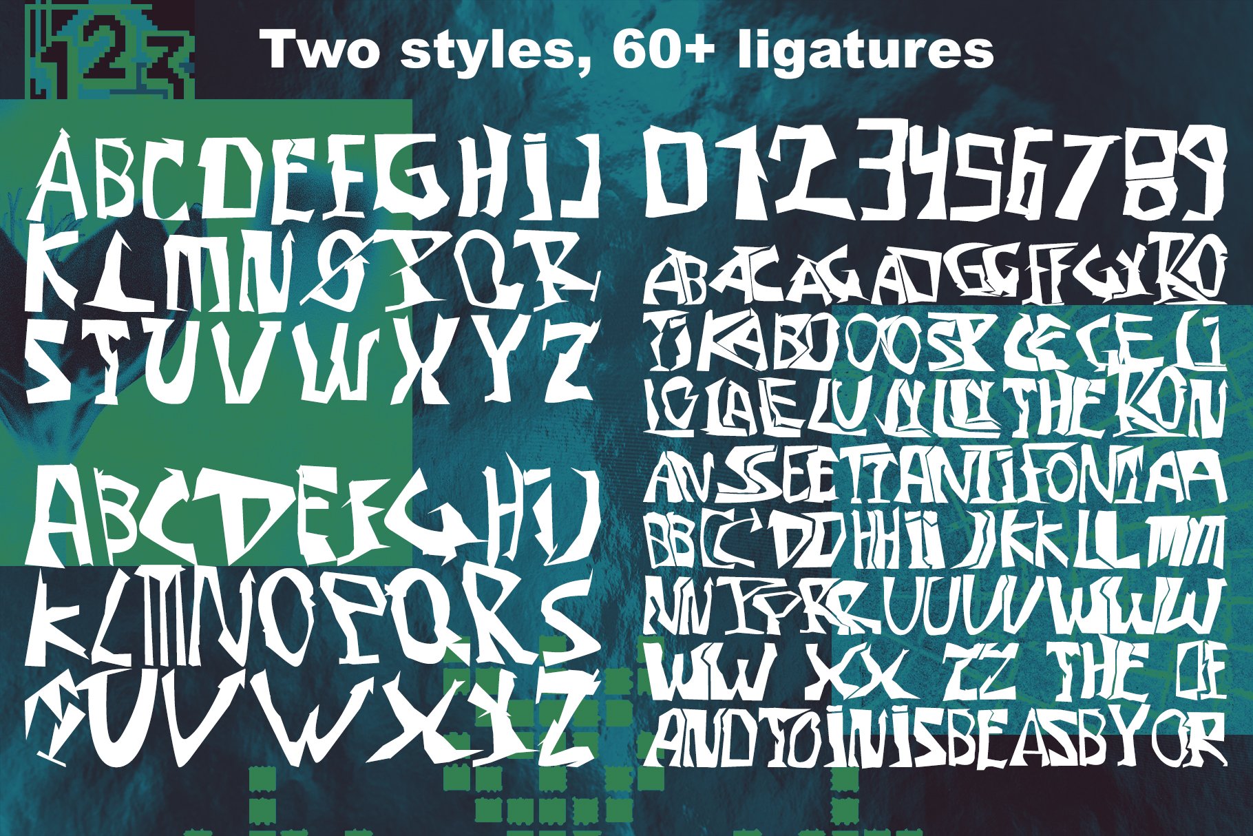 Anti-Font #3 | AntiDesign Collection preview image.