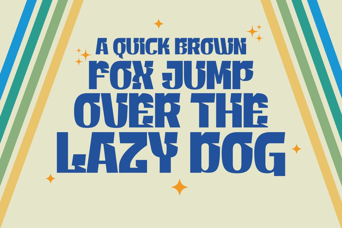 difayuni | Groovy Retro Font preview image.