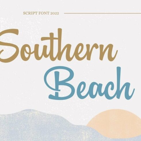 Southern Beach - Script Font cover image.