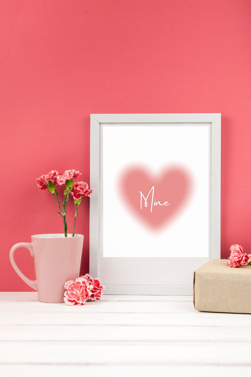 Say Be Mine with This Adorable Printable | Instant Download | Home decor | Valentine\'s Day Gift | Digital Download | Gift for Him/Her pinterest preview image.