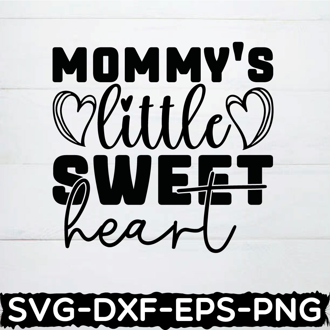 mommy\'s little sweetheart shirt cover image.