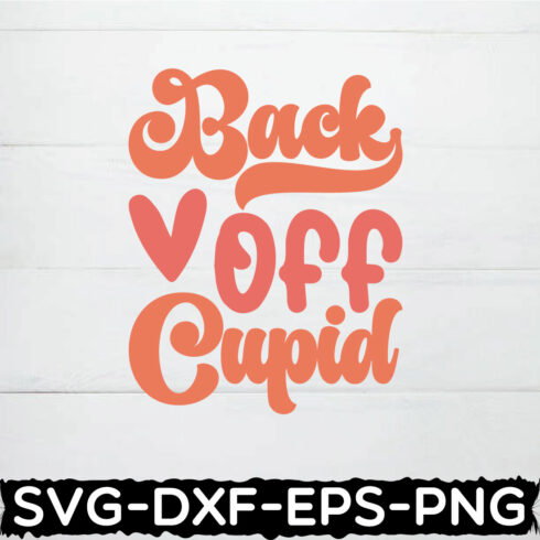 back off cupid retro cover image.