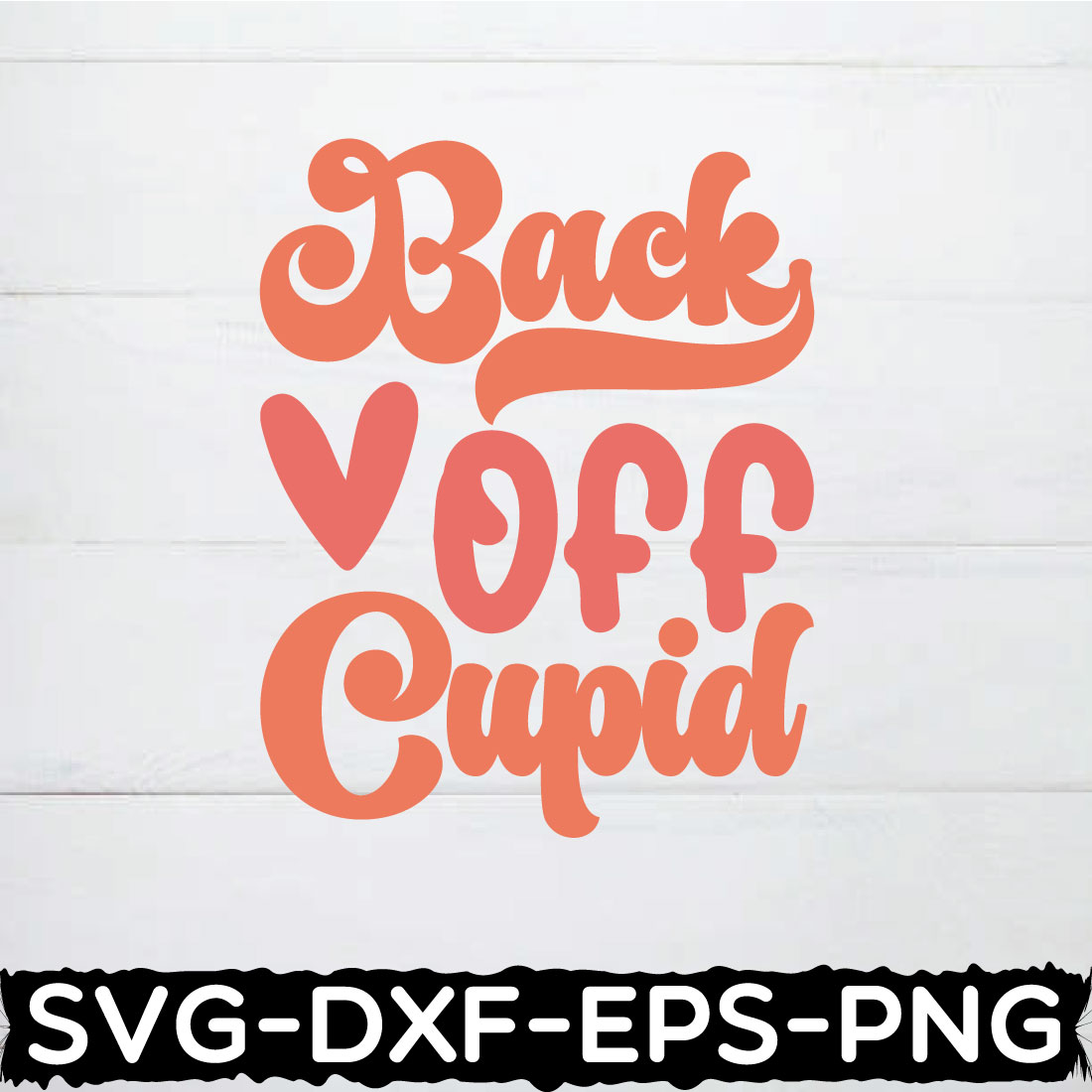 back off cupid retro cover image.