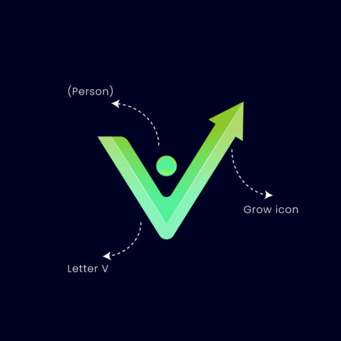 Digital Marketing Agency Logo / Letter V Logo cover image.
