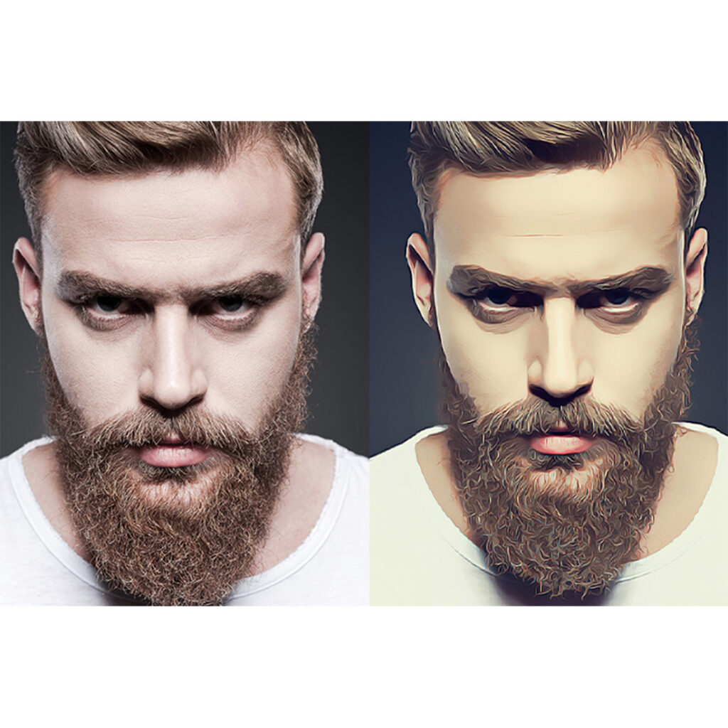 Vector Color Painting Photoshop Action - MasterBundles