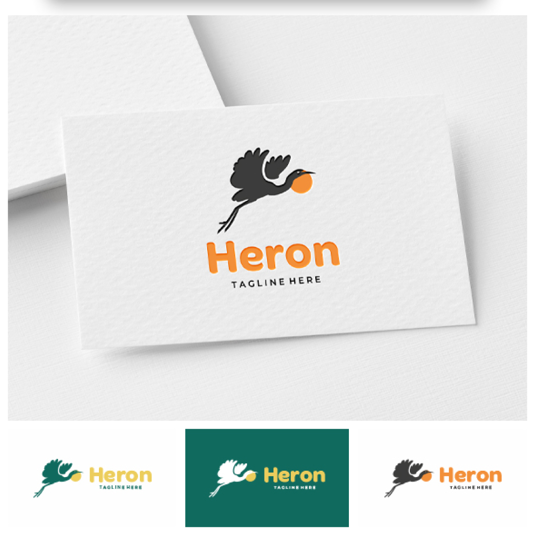 Heron Logo preview image.