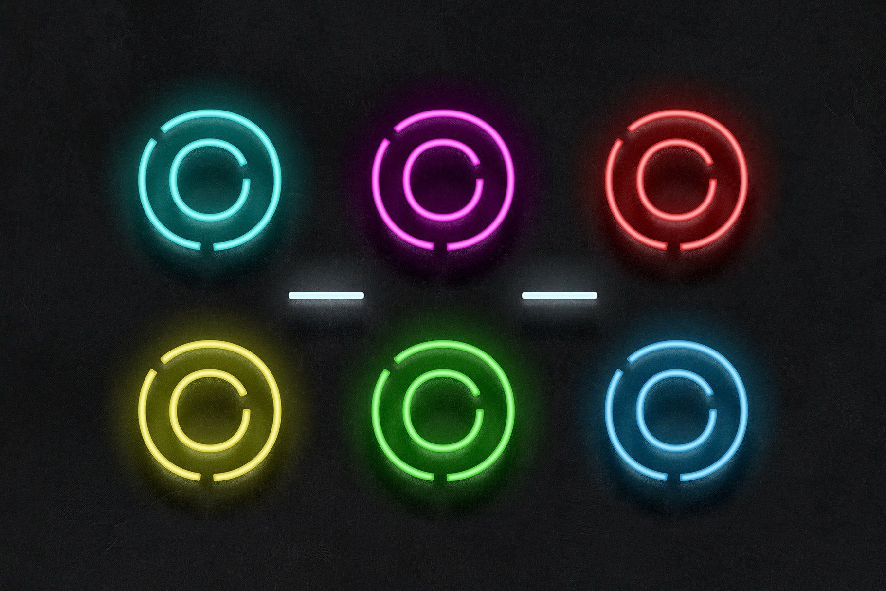 Neon Layer Styles for Photoshoppreview image.