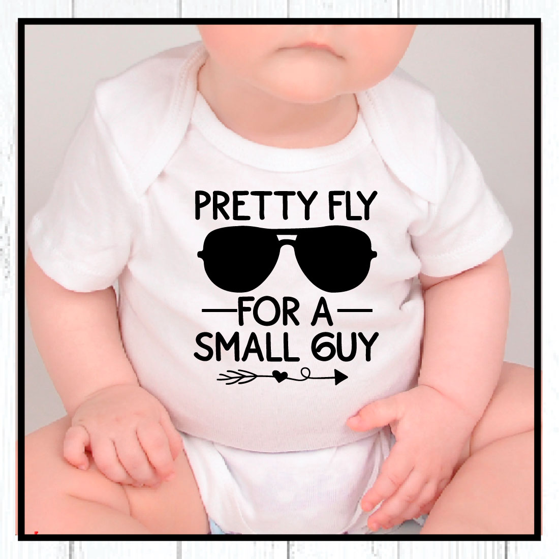 pretty fly for a small guy svg preview image.