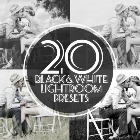 Black&White Lightroom Presetscover image.