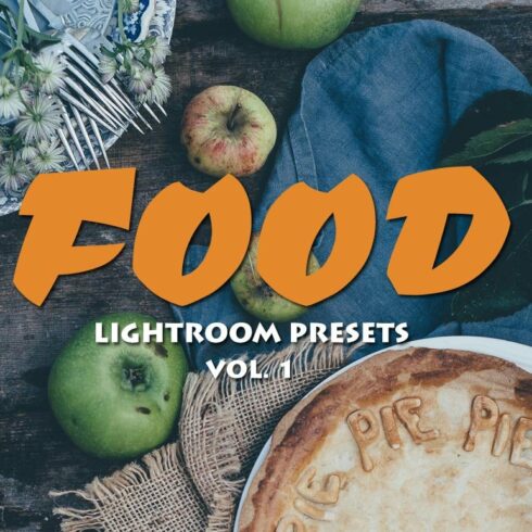 20 Food Lightroom Presetscover image.