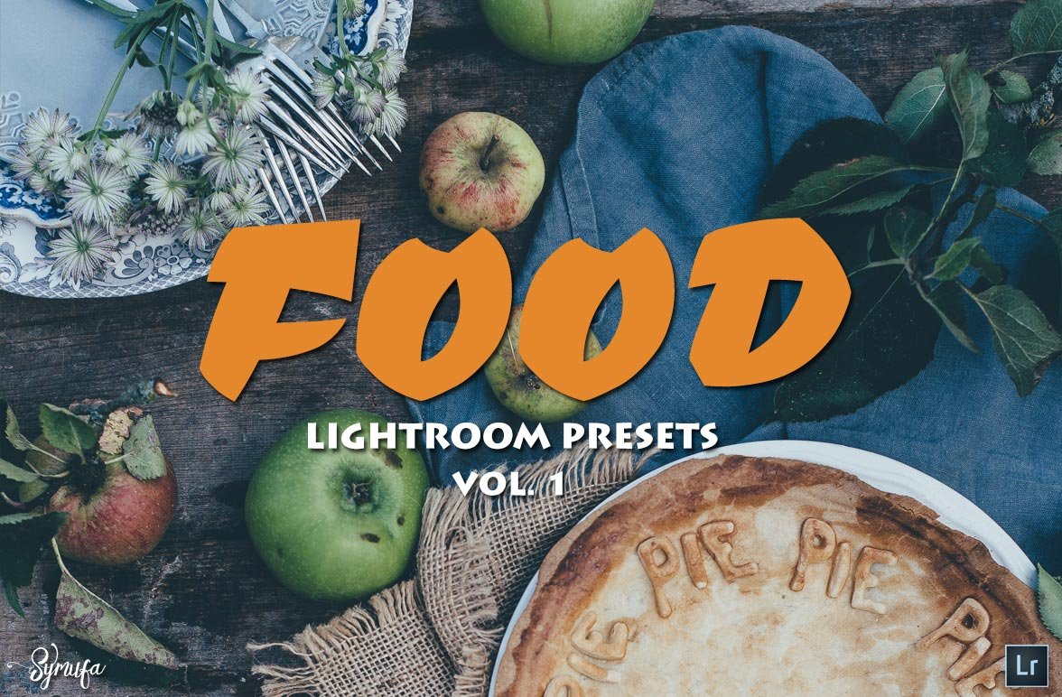 20 Food Lightroom Presetscover image.