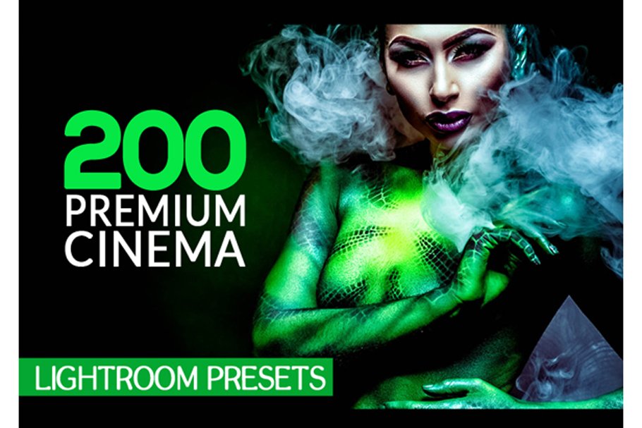 Premium Cinema Lightroom Presetscover image.