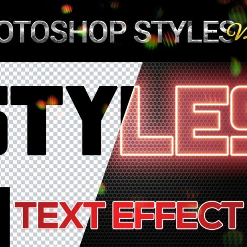 10 creative Photoshop Styles V202cover image.