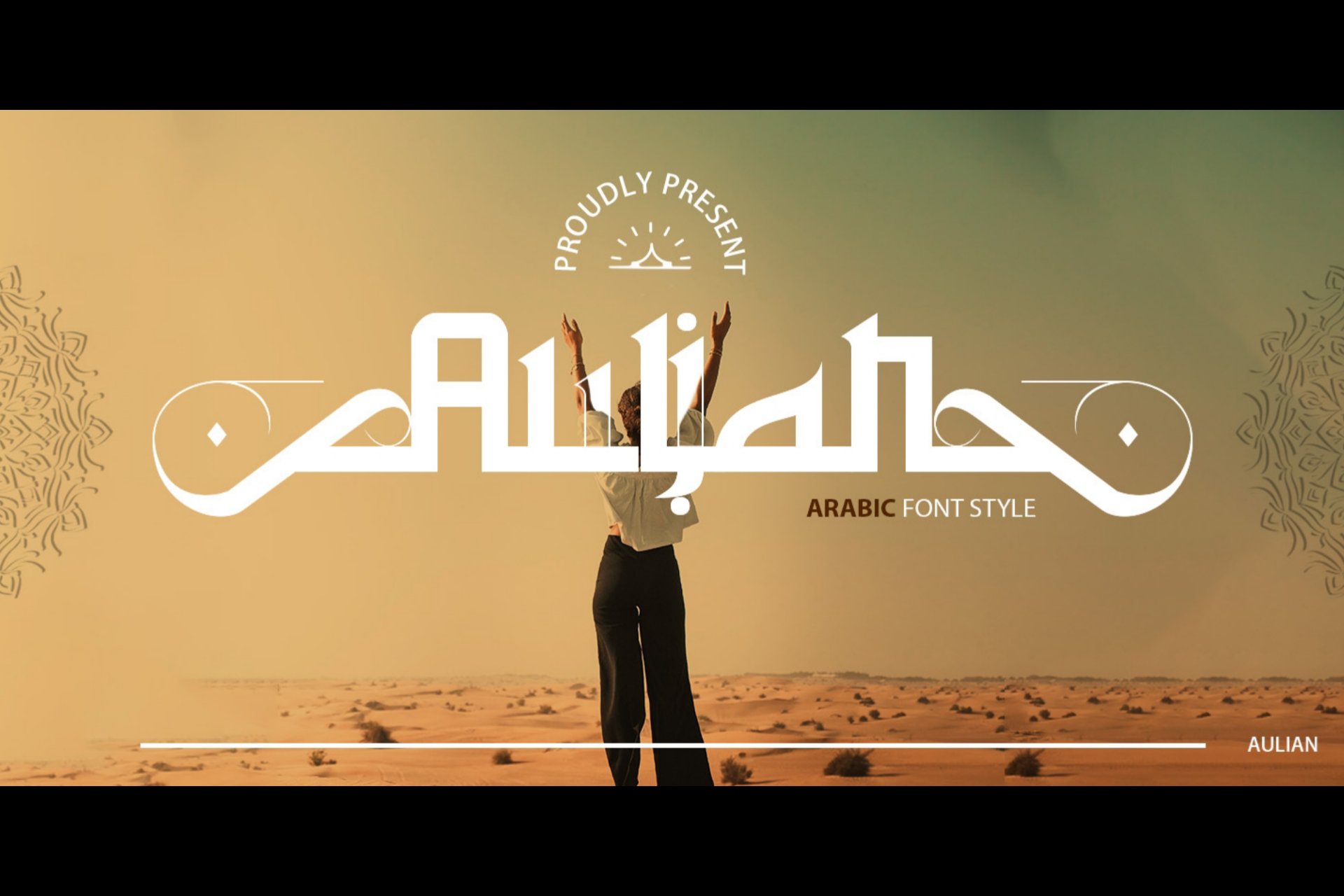 Aulian - Arabic Font cover image.