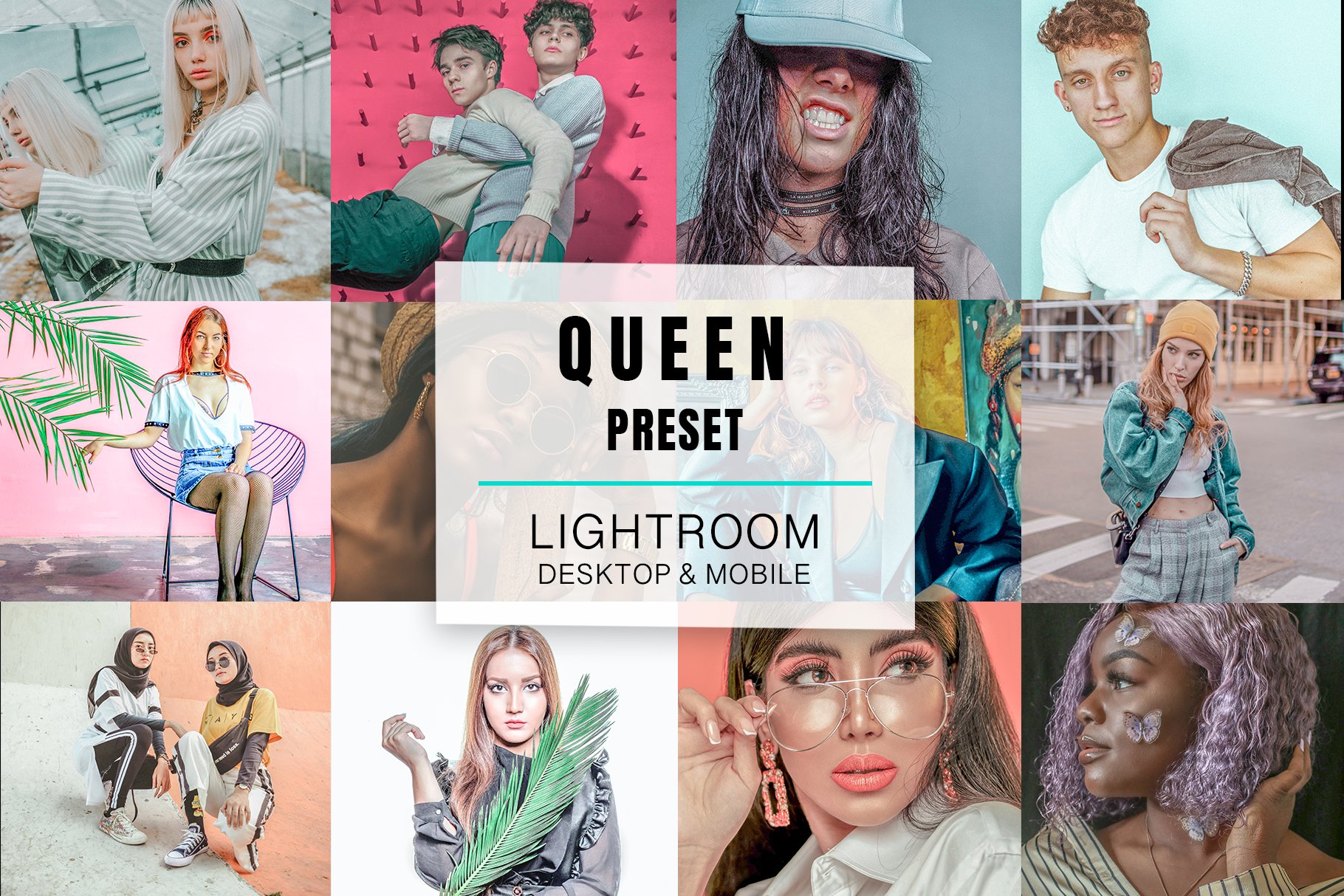 Queen - Bold Lightroom Presetcover image.