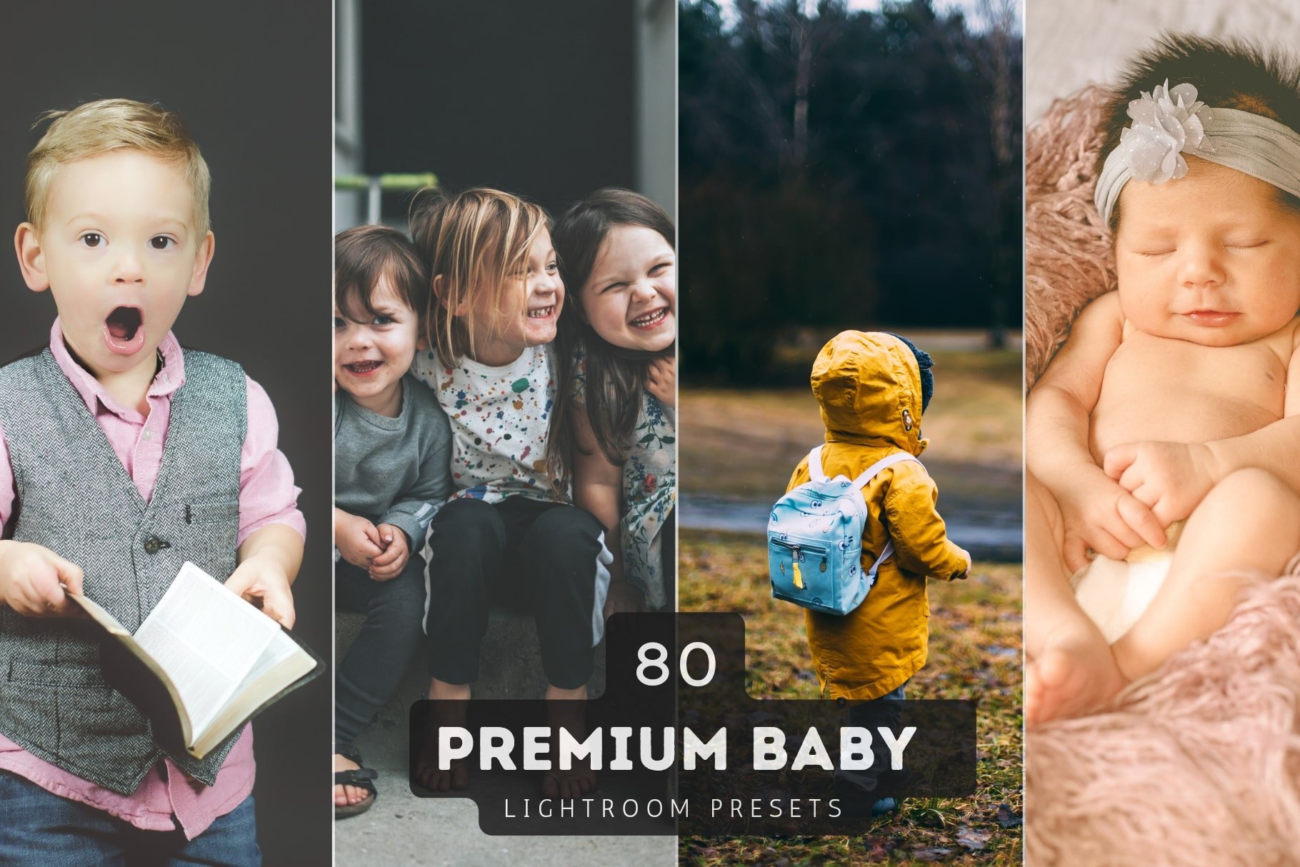 Baby Lightroom Presets Bundle V1cover image.