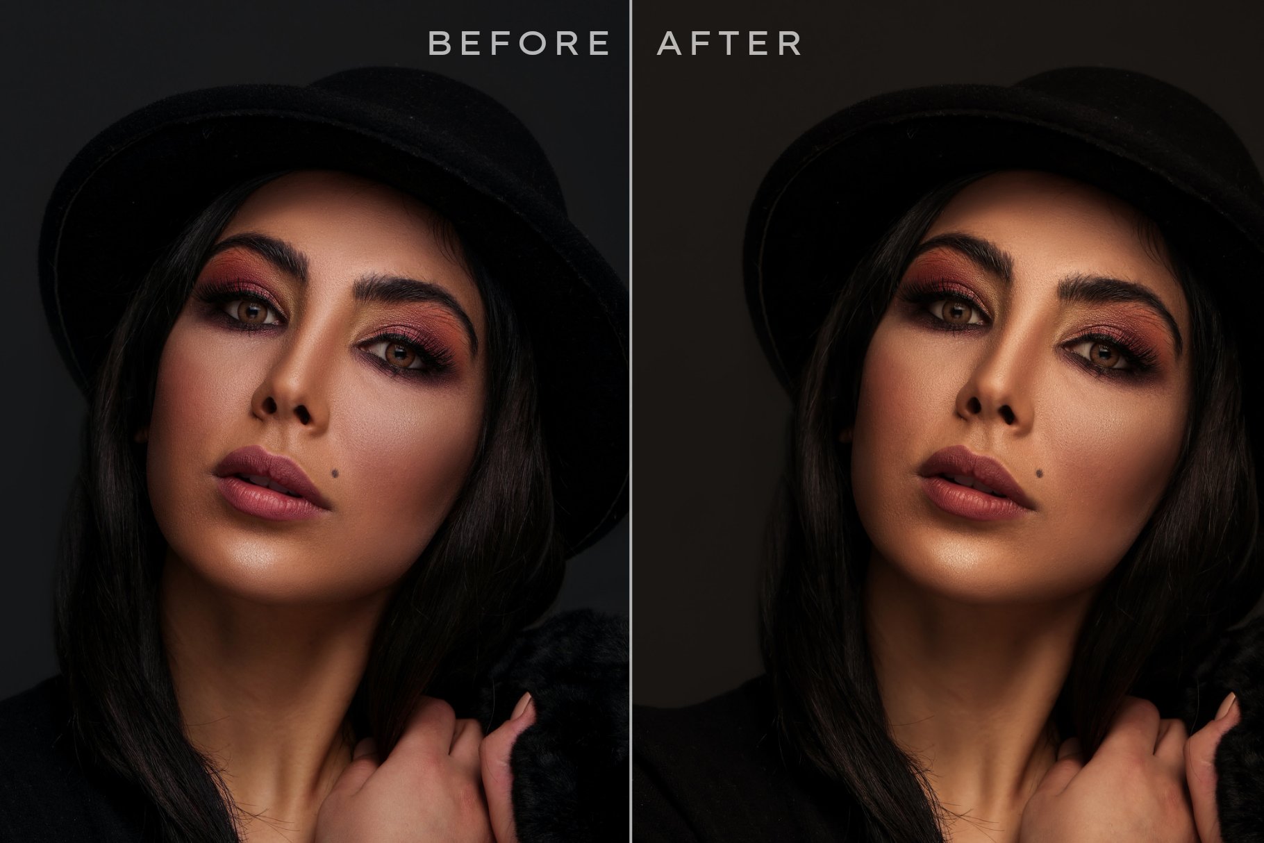 Skin Retouch Lightroom Preset Bundlepreview image.