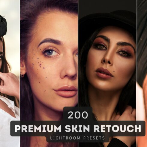 Skin Retouch Lightroom Preset Bundlecover image.