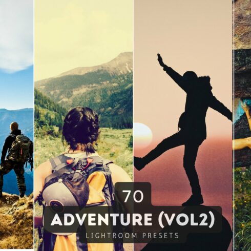 70 Adventure Lightroom Preset Bundlecover image.