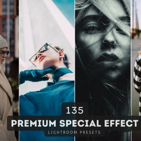 135 Effect Lightroom Preset Bundlecover image.