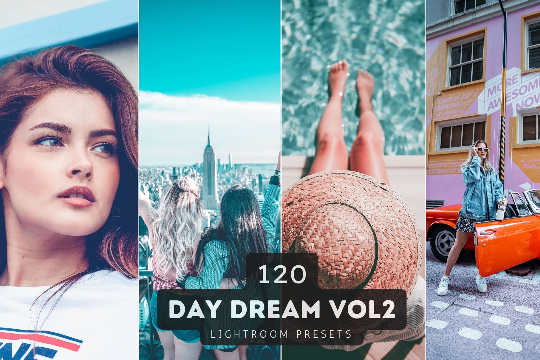 Day Dream Lightroom Presets VOL 2cover image.