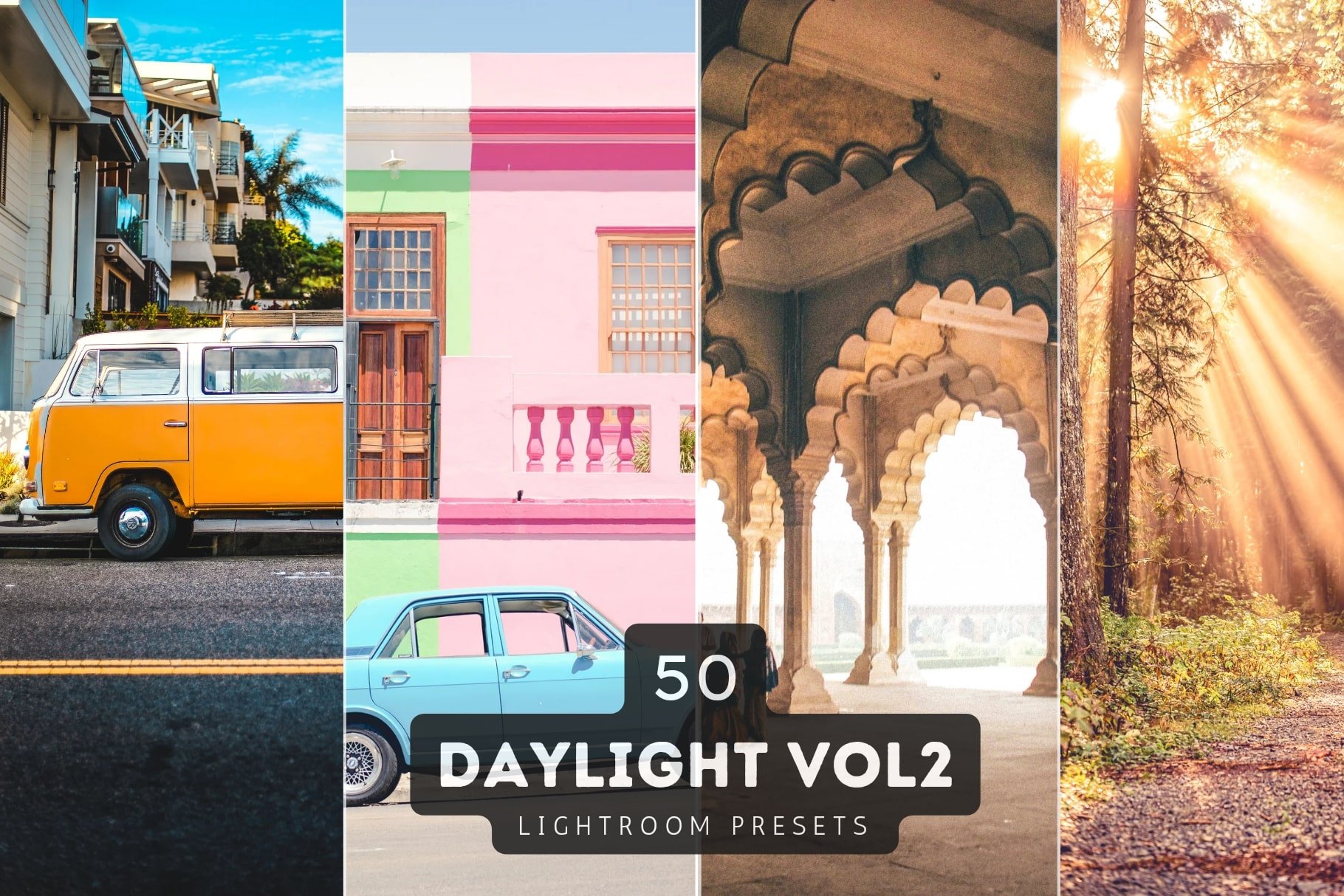 Day Light Lightroom Presets VOL 2cover image.