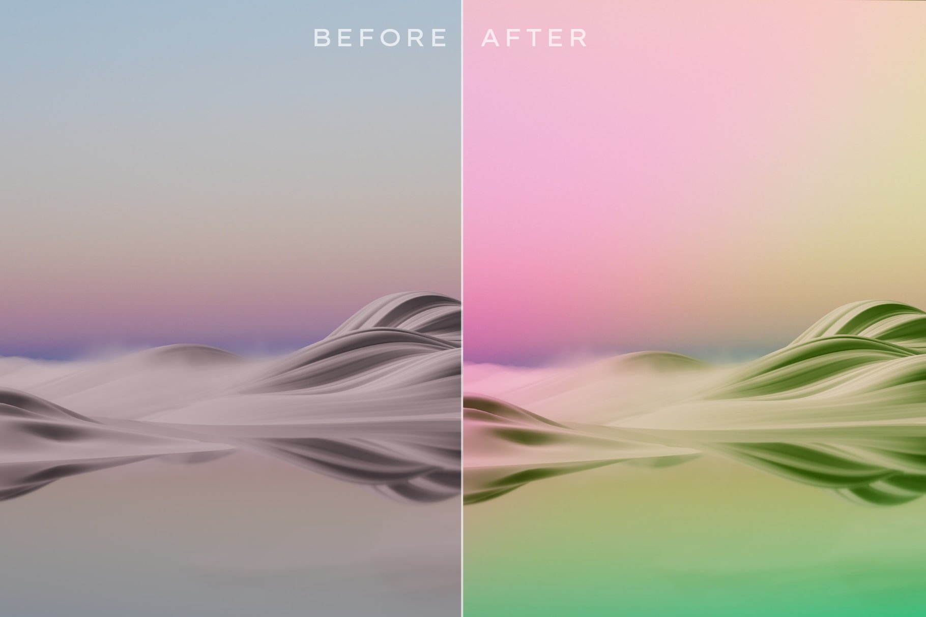 Best Color Lightroom Presets Bundlepreview image.