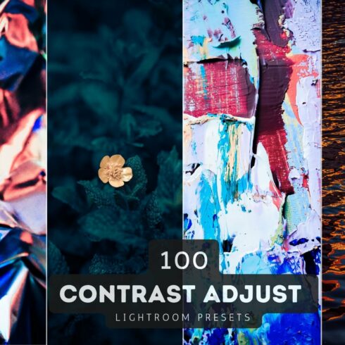 100 Contrast Adjust Lightroom Presetcover image.